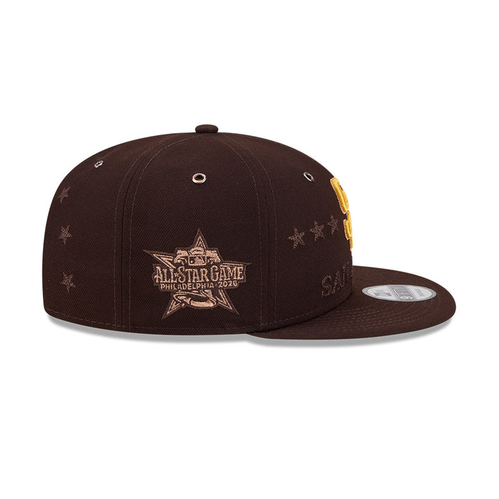 หมวกแก๊ป New Era รุ่น San Diego Padres MLB All Star Game Dark Brown 9Fifty Cap