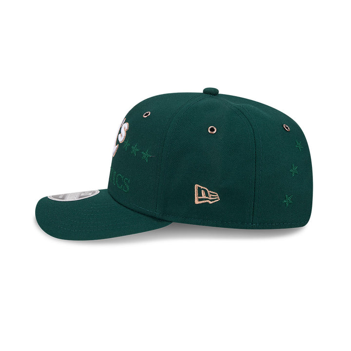 หมวกแก๊ป New Era รุ่น Oakland Athletics MLB All Star Game Dark Green 9Seventy Stretch Snap Cap
