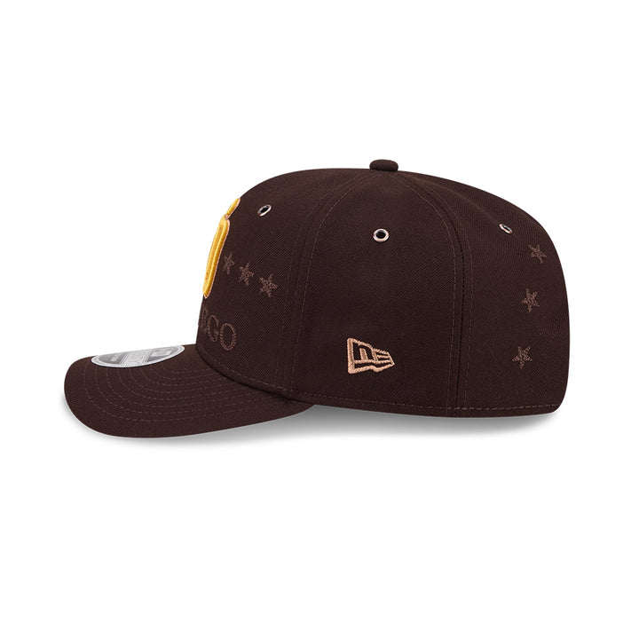 หมวกแก๊ป New Era รุ่น San Diego Padres MLB All Star Game Dark Brown 9Seventy Stretch Snap Cap