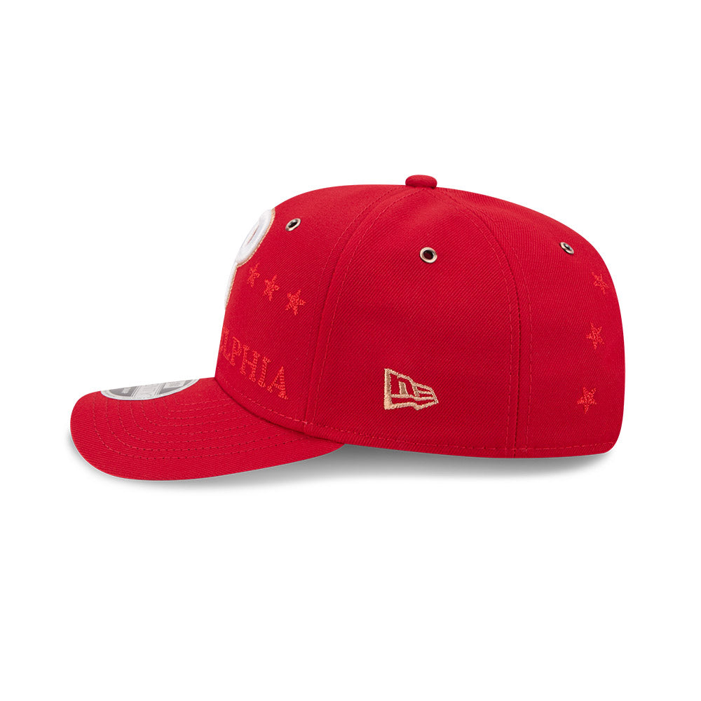 หมวกแก๊ป New Era รุ่น Philadelphia Phillies MLB All Star Game Red 9Seventy Stretch Snap Cap