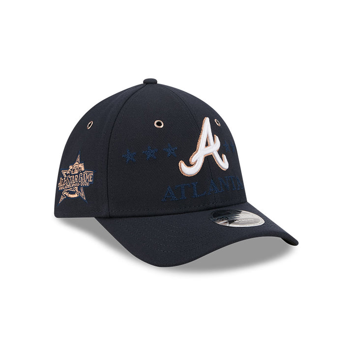 หมวกแก๊ป New Era รุ่น Atlanta Braves MLB All Star Game Navy 39Thirty M-Crown Cap