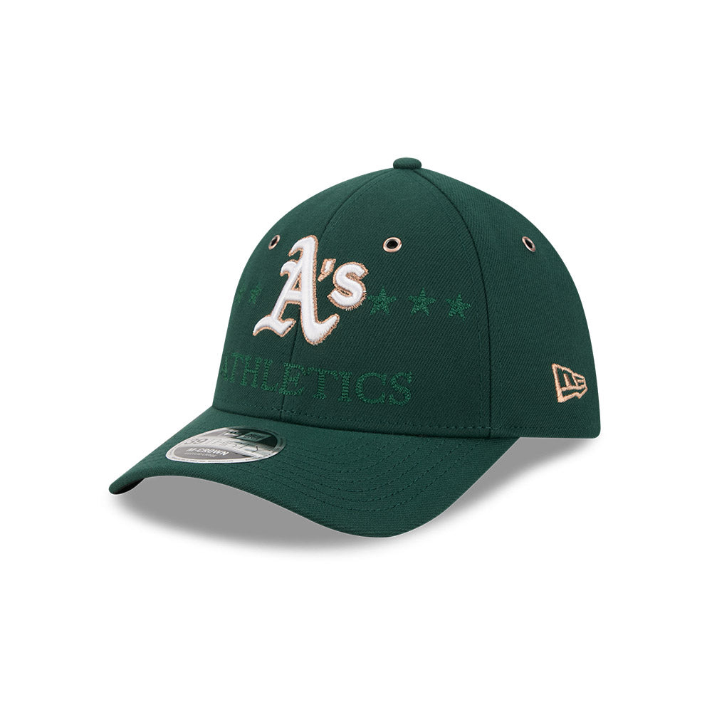 หมวกแก๊ป New Era รุ่น Oakland Athletics MLB All Star Game Dark Green 39Thirty M-Crown Cap