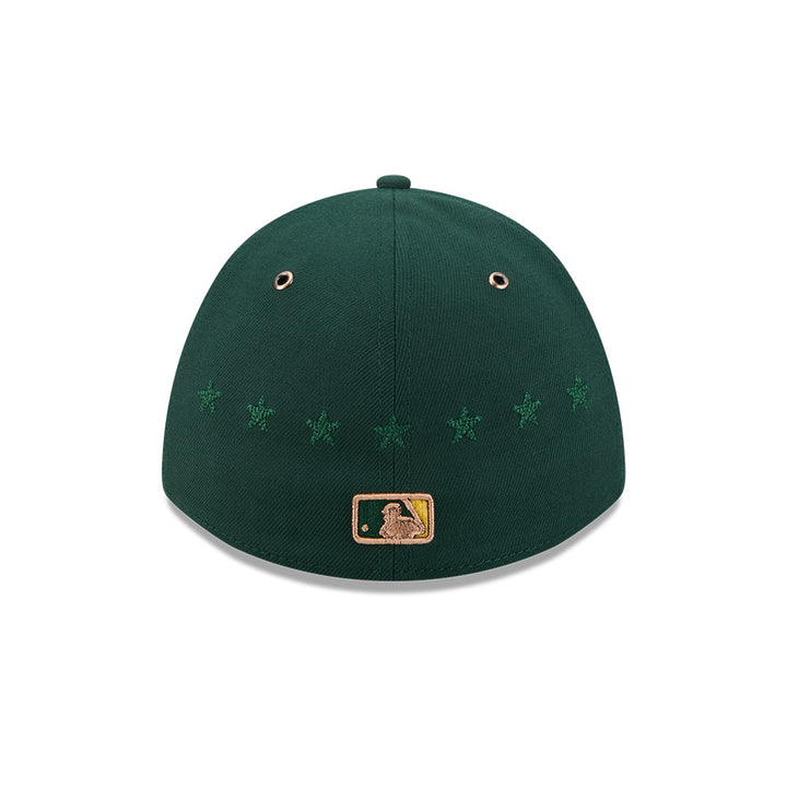 หมวกแก๊ป New Era รุ่น Oakland Athletics MLB All Star Game Dark Green 39Thirty M-Crown Cap