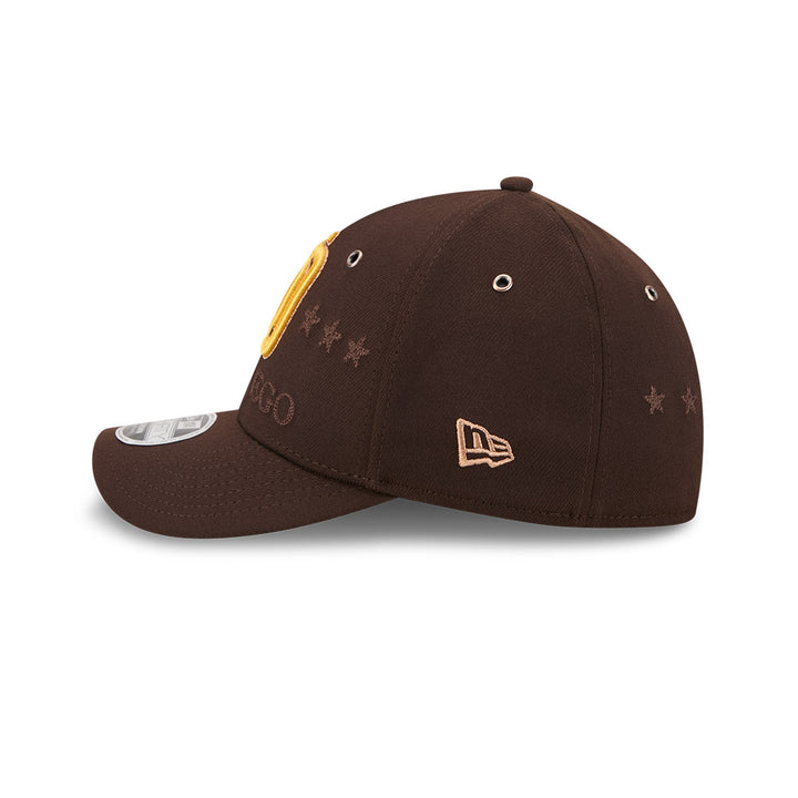 หมวกแก๊ป New Era รุ่น San Diego Padres MLB All Star Game Dark Brown 39Thirty M-Crown Cap