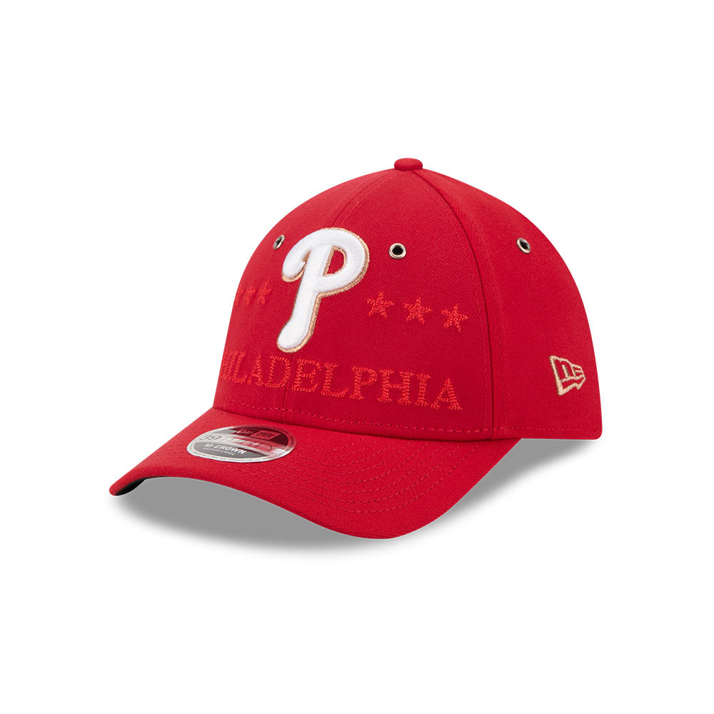 หมวกแก๊ป New Era รุ่น Philadelphia Phillies MLB All Star Game Red 39Thirty M-Crown Cap