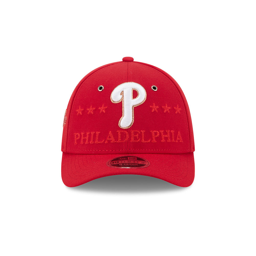 หมวกแก๊ป New Era รุ่น Philadelphia Phillies MLB All Star Game Red 39Thirty M-Crown Cap