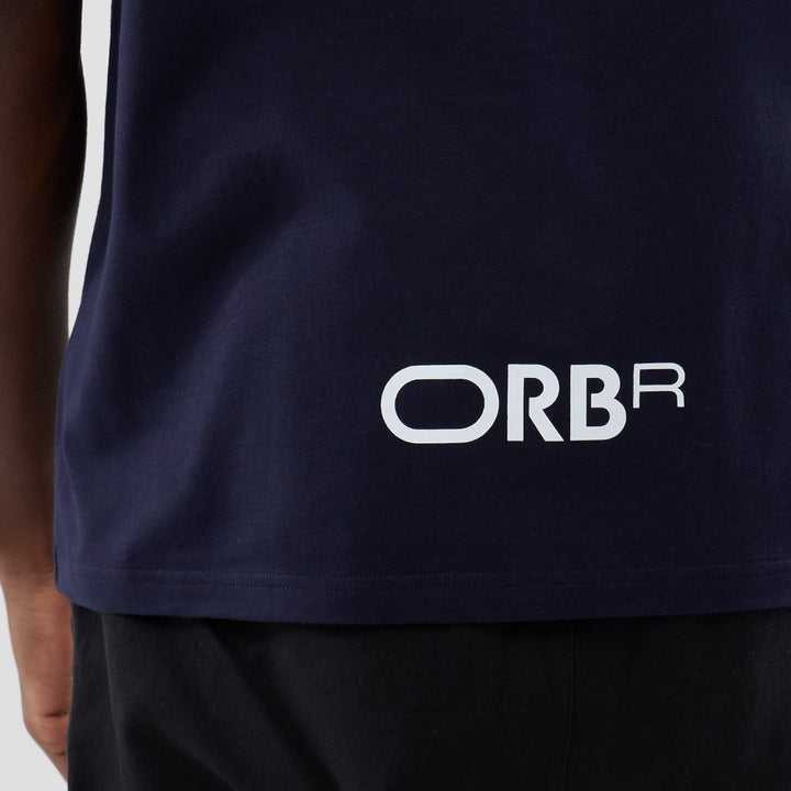 เสื้อยืดแขนสั้น New Era รุ่น Oracle Red Bull Racing Logo Navy Oversized Short Sleeve T-Shirt