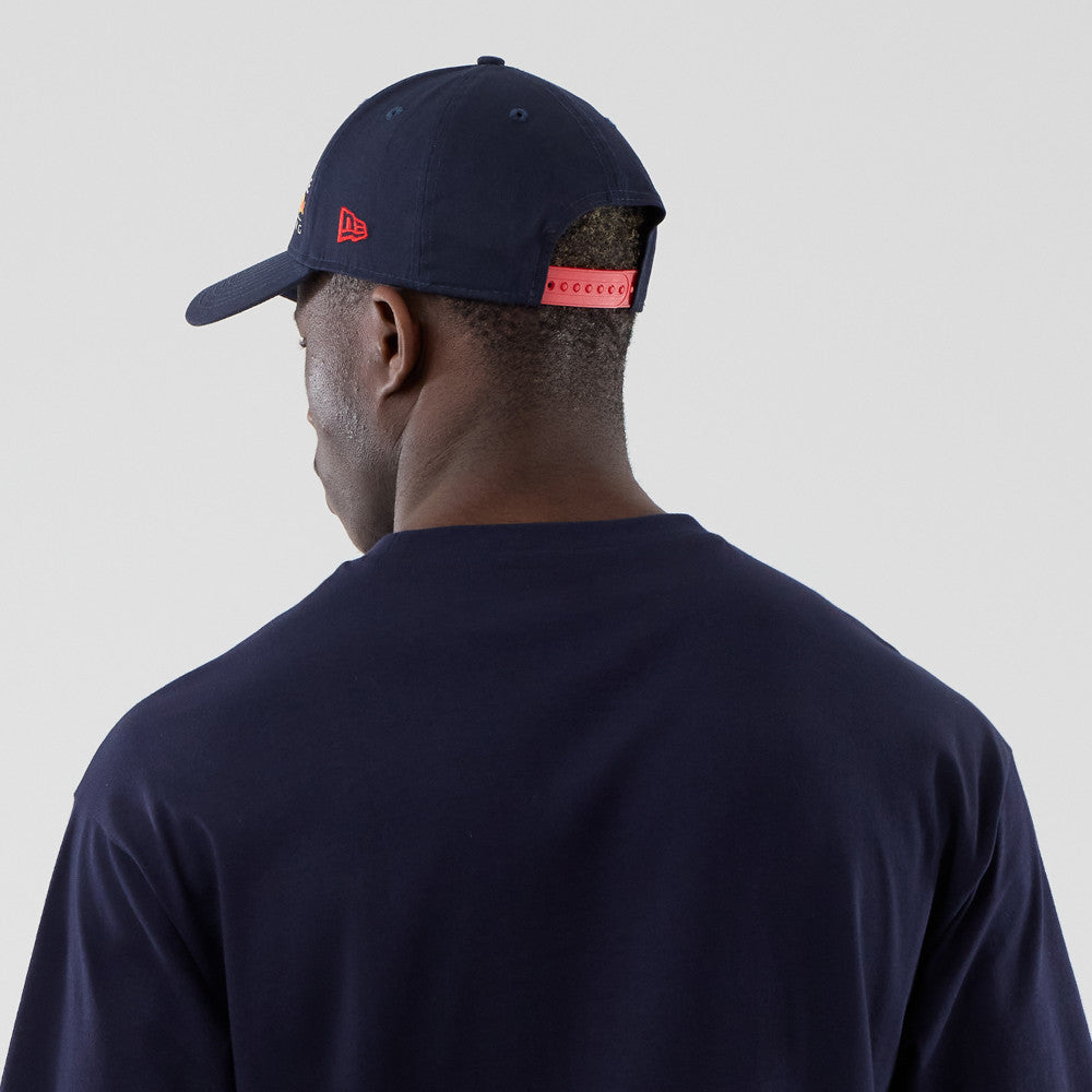 เสื้อยืดแขนสั้น New Era รุ่น Oracle Red Bull Racing Logo Navy Oversized Short Sleeve T-Shirt