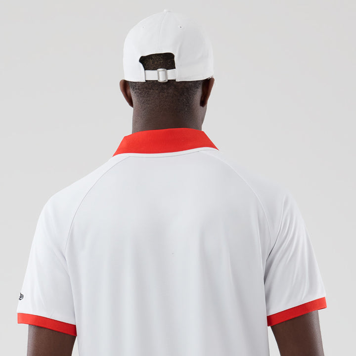 เสื้อยืดแขนสั้น New Era รุ่น Oracle Red Bull Racing Football Top White Short Sleeve Tee