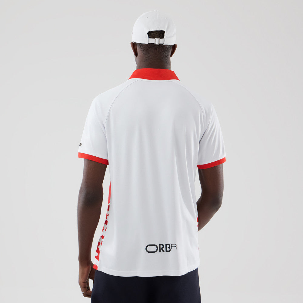 เสื้อยืดแขนสั้น New Era รุ่น Oracle Red Bull Racing Football Top White Short Sleeve Tee