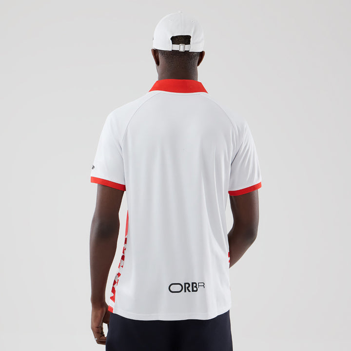 เสื้อยืดแขนสั้น New Era รุ่น Oracle Red Bull Racing Football Top White Short Sleeve Tee