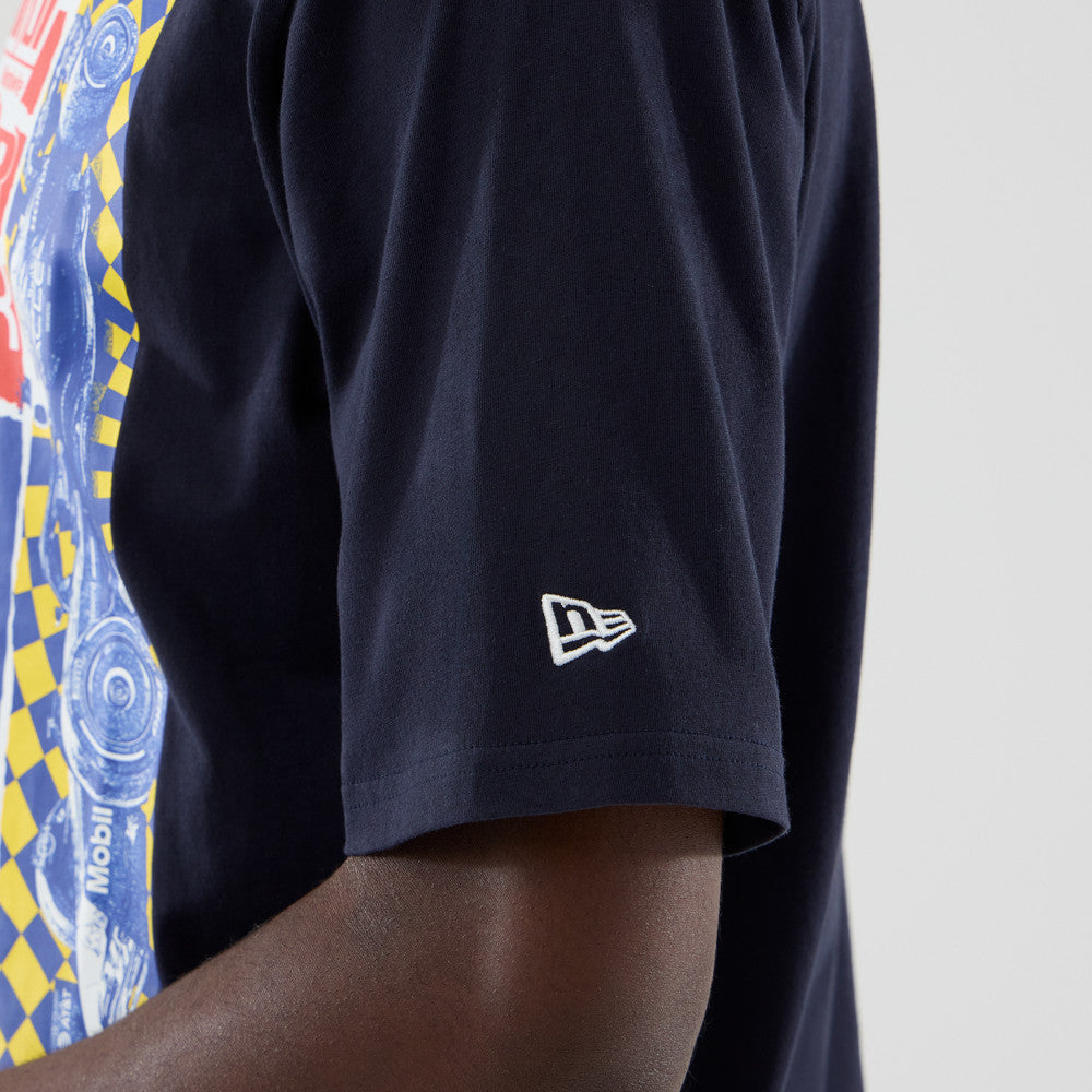เสื้อยืดแขนสั้น New Era รุ่น Oracle Red Bull Racing Cf Graphic Navy Oversized Short Sleeve T-Shirt