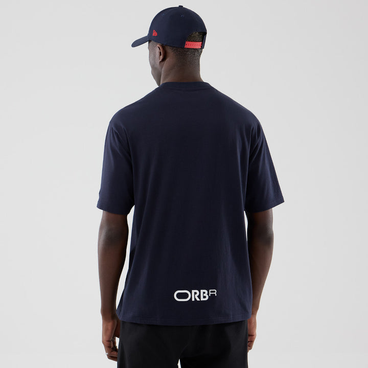 เสื้อยืดแขนสั้น New Era รุ่น Oracle Red Bull Racing Cf Graphic Navy Oversized Short Sleeve T-Shirt