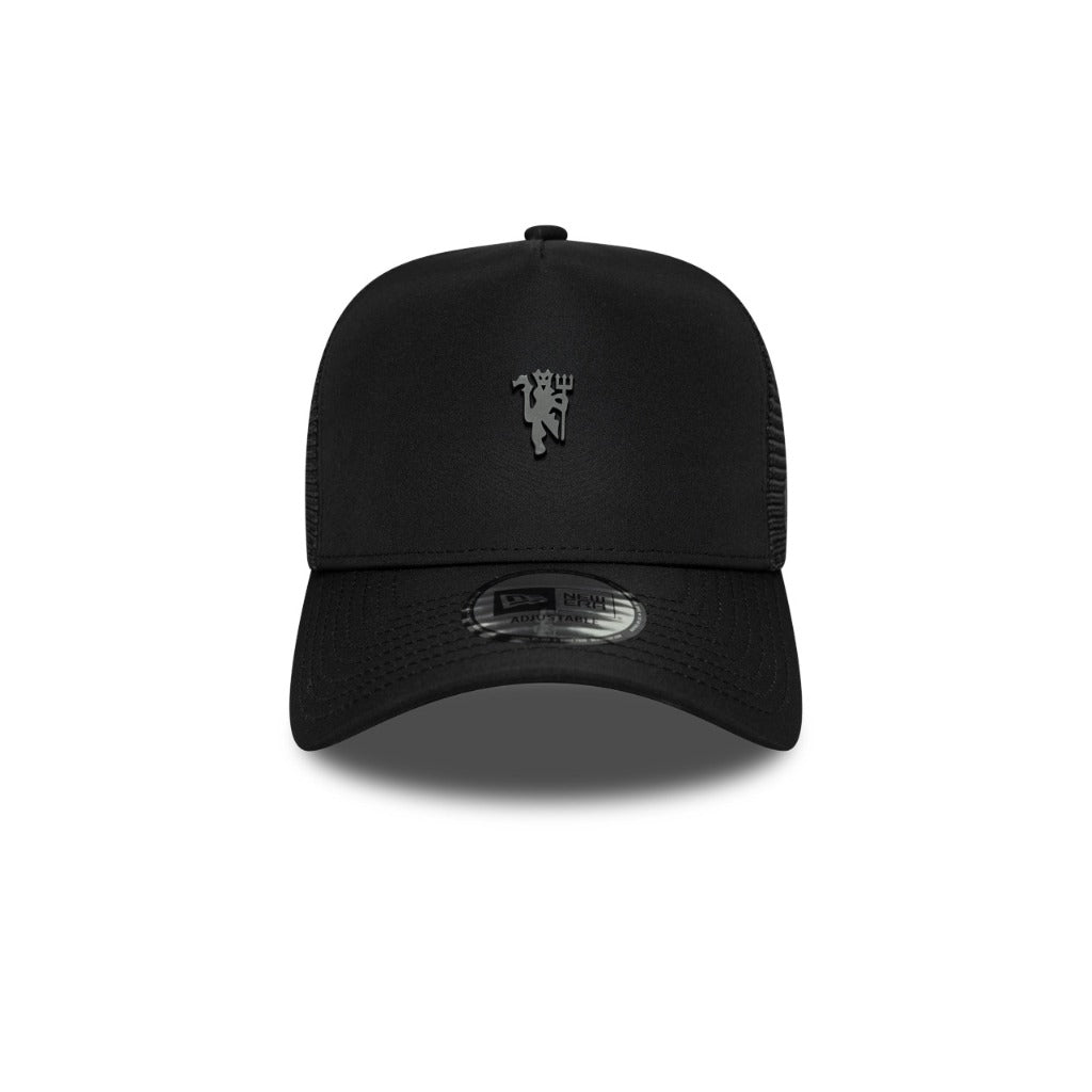 หมวกแก๊ป New Era รุ่น Manchester United FC EMEA Team Sport Black 9Forty A-Frame Trucker Cap