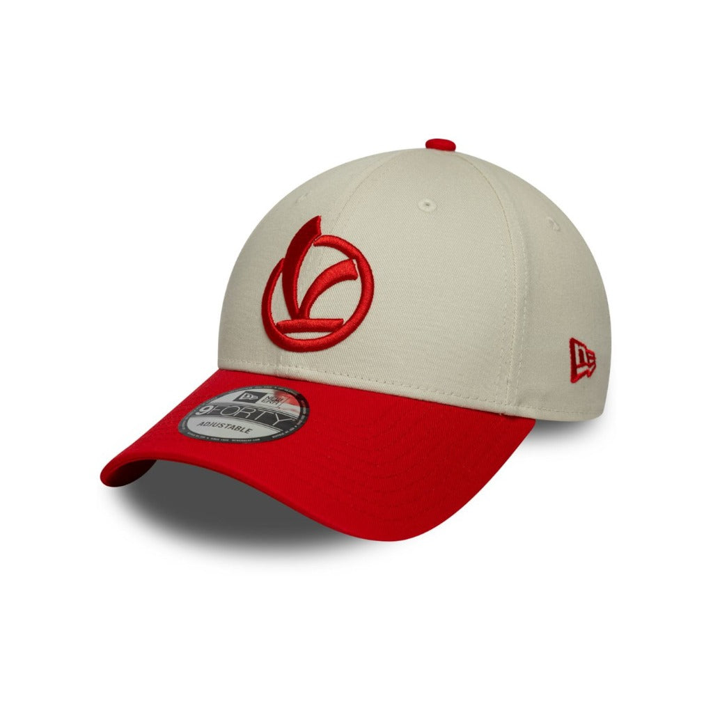 หมวกแก๊ป New Era รุ่น Vespa EMEA Team Sport Cream Scarlet 9Forty Cap