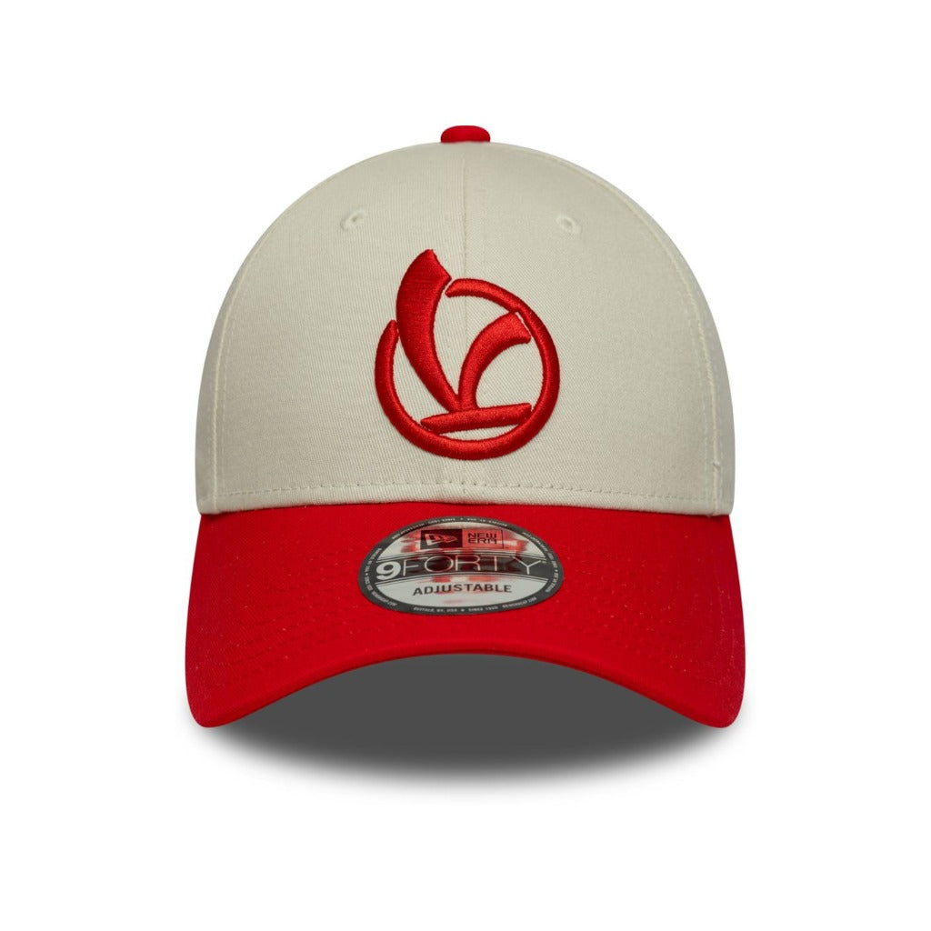 หมวกแก๊ป New Era รุ่น Vespa EMEA Team Sport Cream Scarlet 9Forty Cap