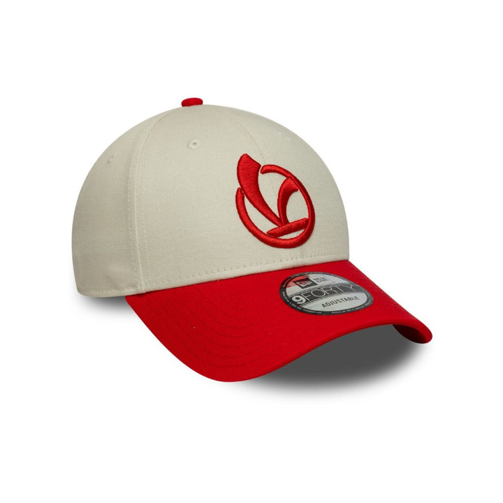 หมวกแก๊ป New Era รุ่น Vespa EMEA Team Sport Cream Scarlet 9Forty Cap
