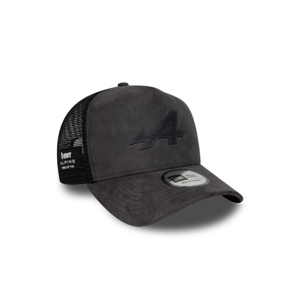 หมวกแก๊ป New Era รุ่น Alpine Racing EMEA Team Sport Black 9Forty A-Frame Trucker Cap