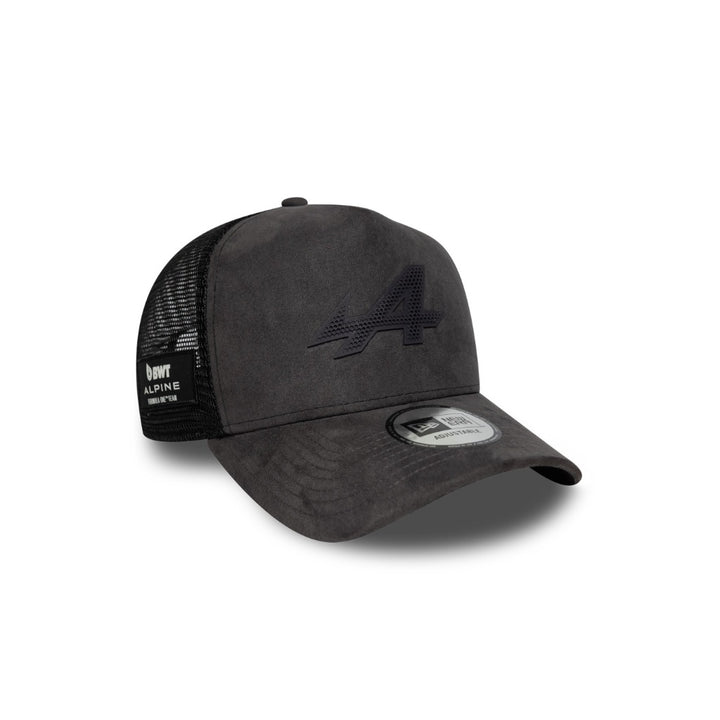หมวกแก๊ป New Era รุ่น Alpine Racing EMEA Team Sport Black 9Forty A-Frame Trucker Cap