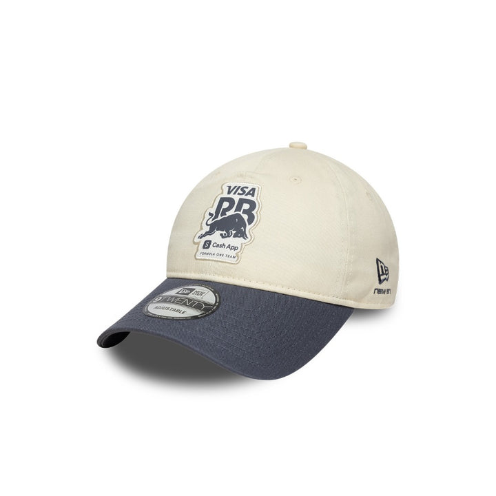 หมวกแก๊ป New Era รุ่น Visa Cash App Racing Bulls EMEA Team Sport Light Cream/ Grey 9Twenty Cap