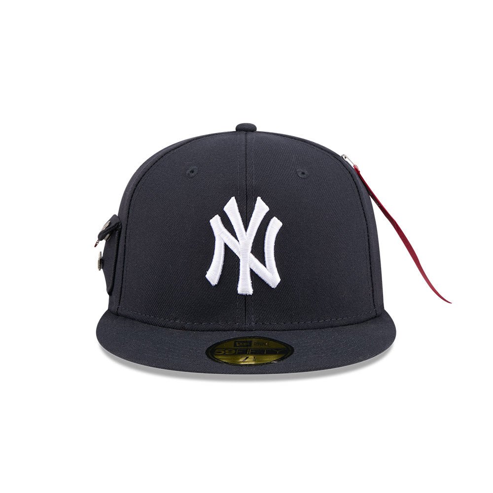 หมวกแก๊ป New Era รุ่น New York Yankees Alpha Industrial Navy 59Fifty Cap