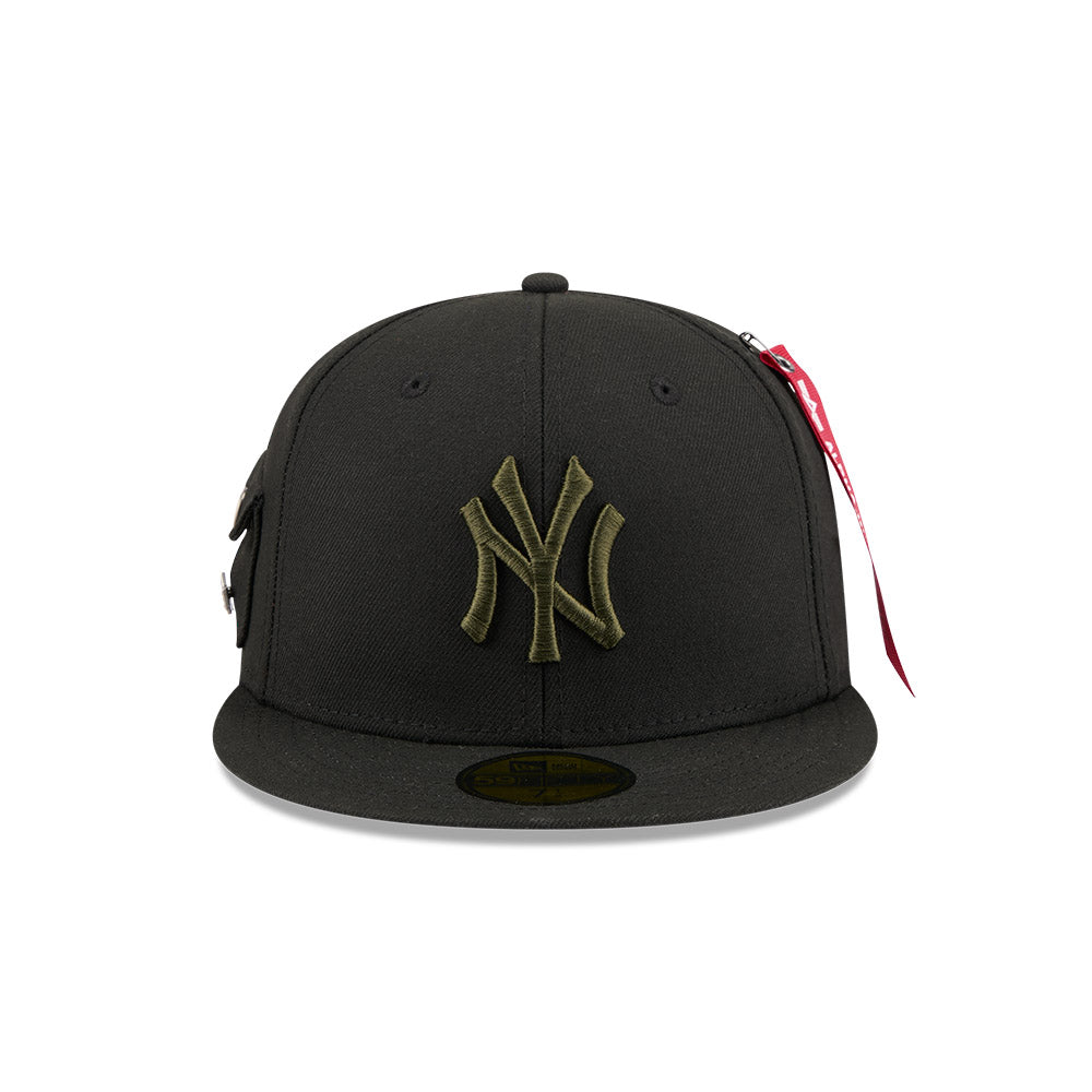 หมวกแก๊ป New Era รุ่น New York Yankees Alpha Industrial Black 59Fifty Cap