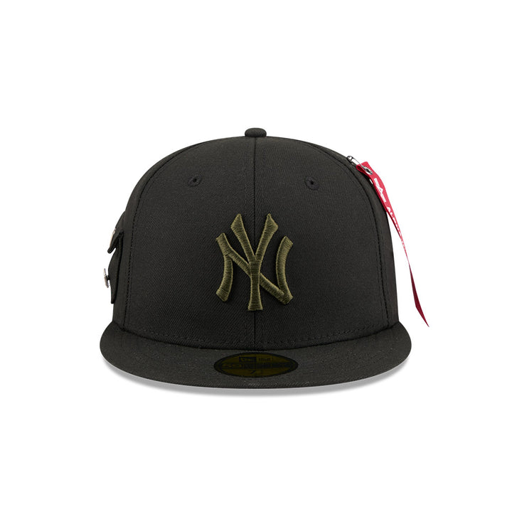 หมวกแก๊ป New Era รุ่น New York Yankees Alpha Industrial Black 59Fifty Cap