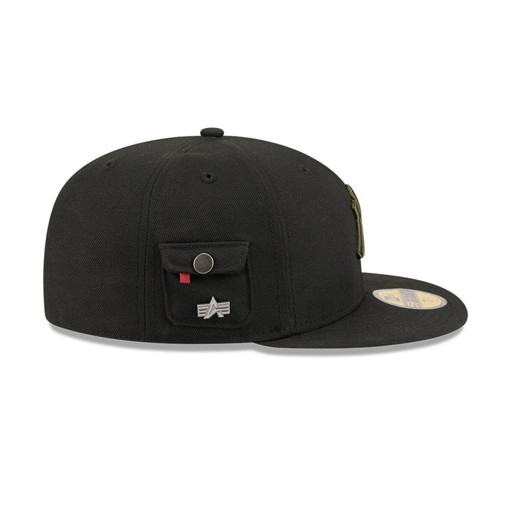หมวกแก๊ป New Era รุ่น New York Yankees Alpha Industrial Black 59Fifty Cap