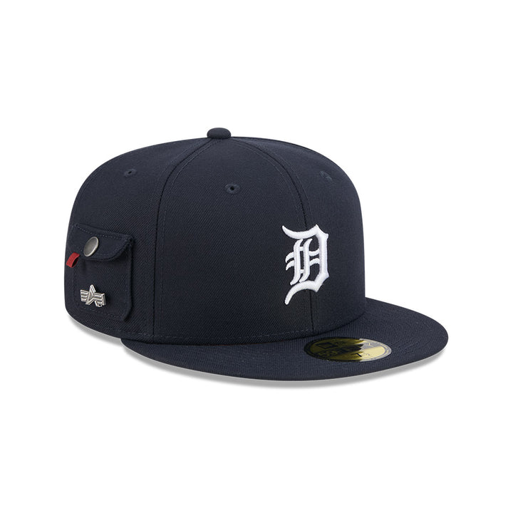หมวกแก๊ป New Era รุ่น Detroit Tigers Alpha Industrial Navy 59Fifty Cap