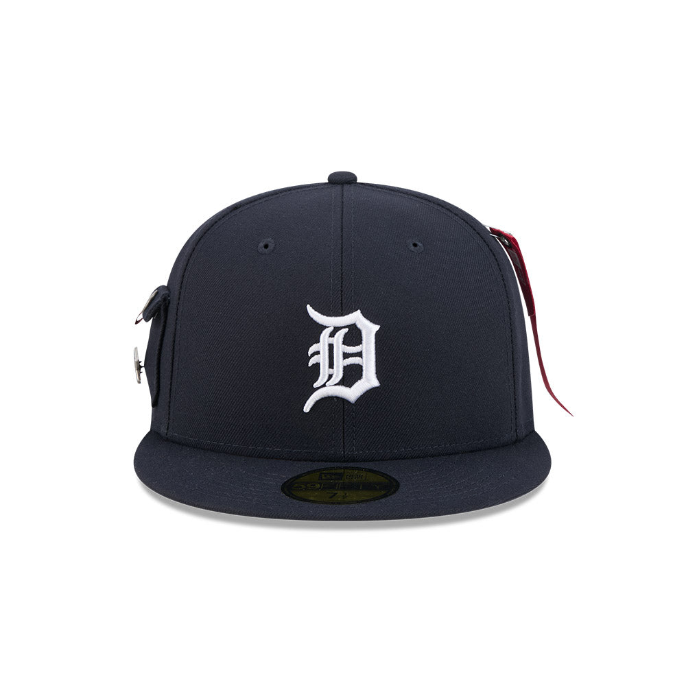 หมวกแก๊ป New Era รุ่น Detroit Tigers Alpha Industrial Navy 59Fifty Cap
