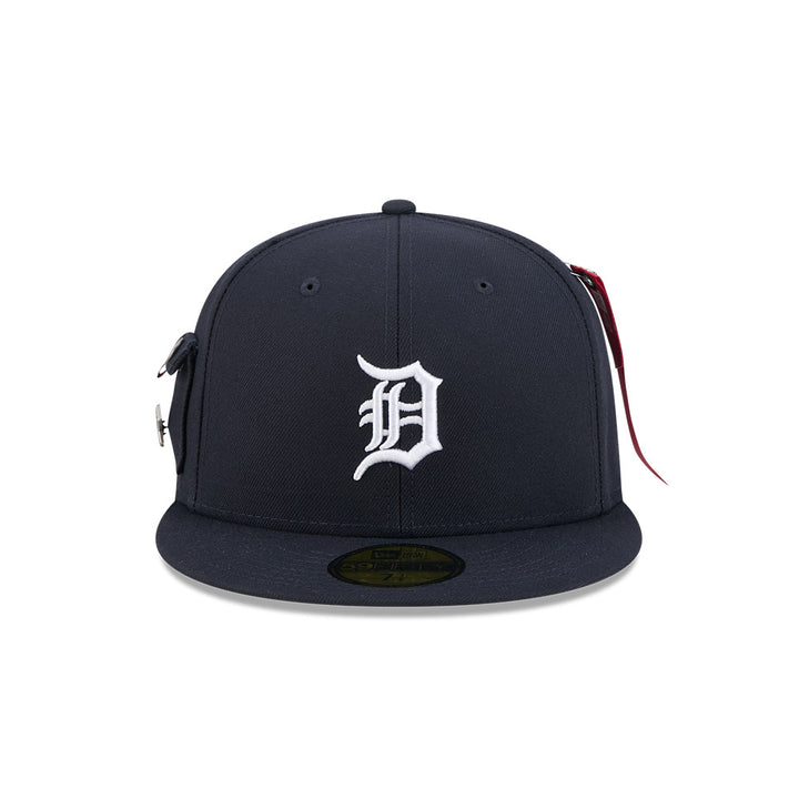 หมวกแก๊ป New Era รุ่น Detroit Tigers Alpha Industrial Navy 59Fifty Cap