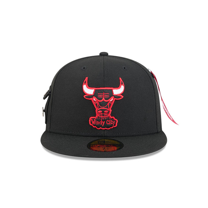 หมวกแก๊ป New Era รุ่น Chicago Bulls Alpha Industrial Black 59Fifty Cap