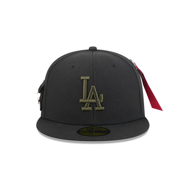 หมวกแก๊ป New Era รุ่น Los Angeles Dodgers Alpha Industrial Black 59Fifty Cap