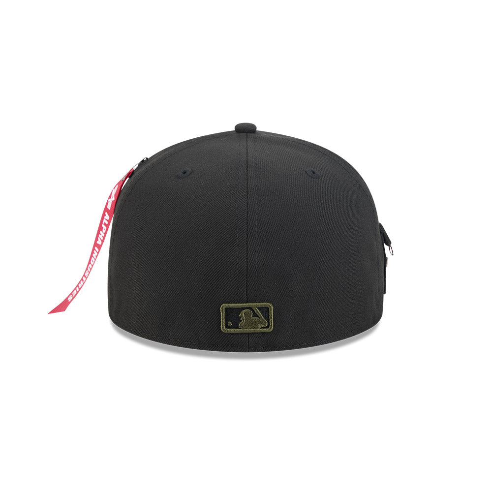 หมวกแก๊ป New Era รุ่น Los Angeles Dodgers Alpha Industrial Black 59Fifty Cap