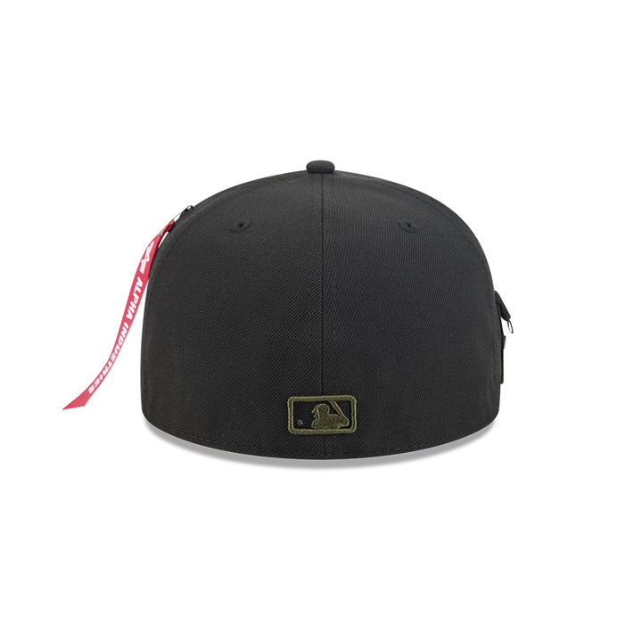 หมวกแก๊ป New Era รุ่น Los Angeles Dodgers Alpha Industrial Black 59Fifty Cap