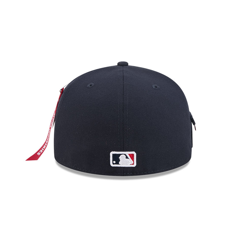 หมวกแก๊ป New Era รุ่น Boston Red Sox Alpha Industrial Navy 59Fifty Cap