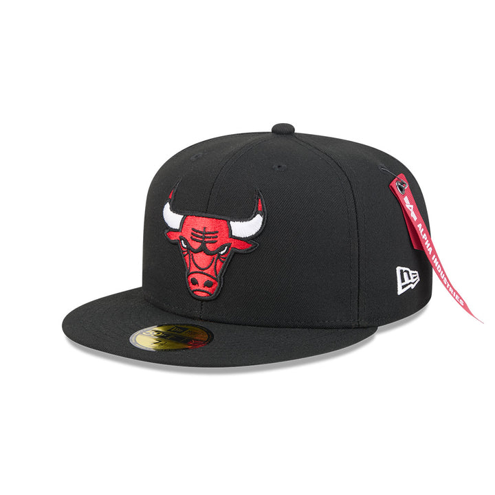 หมวกแก๊ป New Era รุ่น Chicago Bulls Alpha Industrial Black 59Fifty Cap