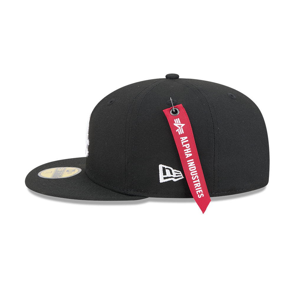 หมวกแก๊ป New Era รุ่น Chicago White Sox Alpha Industrial Black 59Fifty Cap