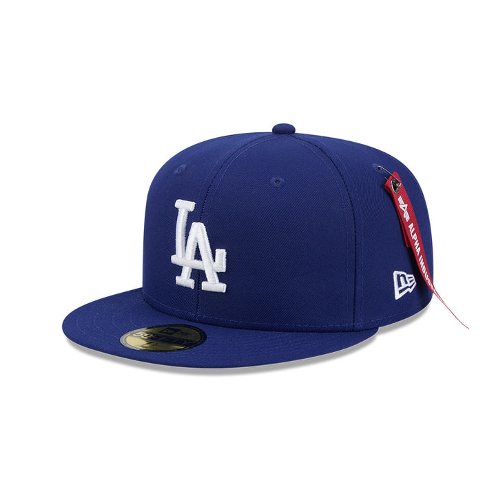 หมวกแก๊ป New Era รุ่น Los Angeles Dodgers Alpha Industrial Dark Royal 59Fifty Cap