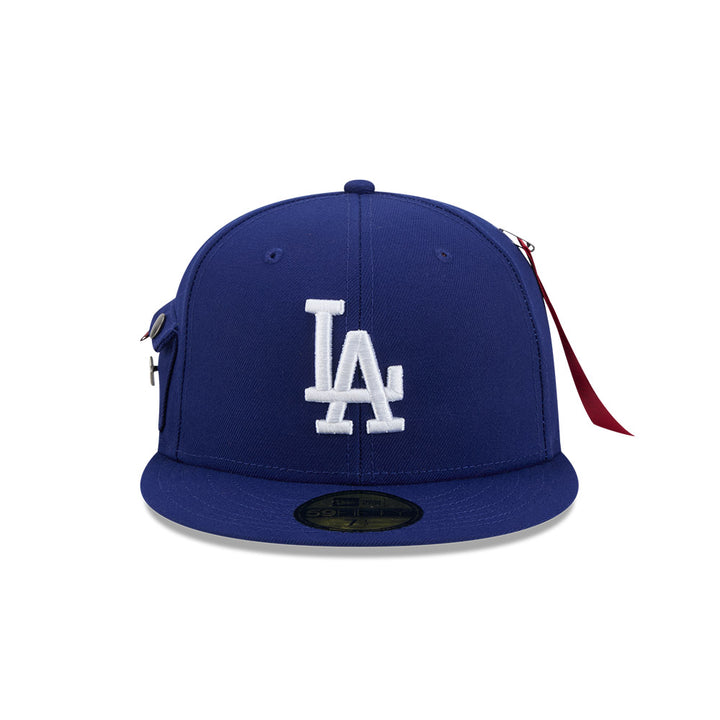 หมวกแก๊ป New Era รุ่น Los Angeles Dodgers Alpha Industrial Dark Royal 59Fifty Cap