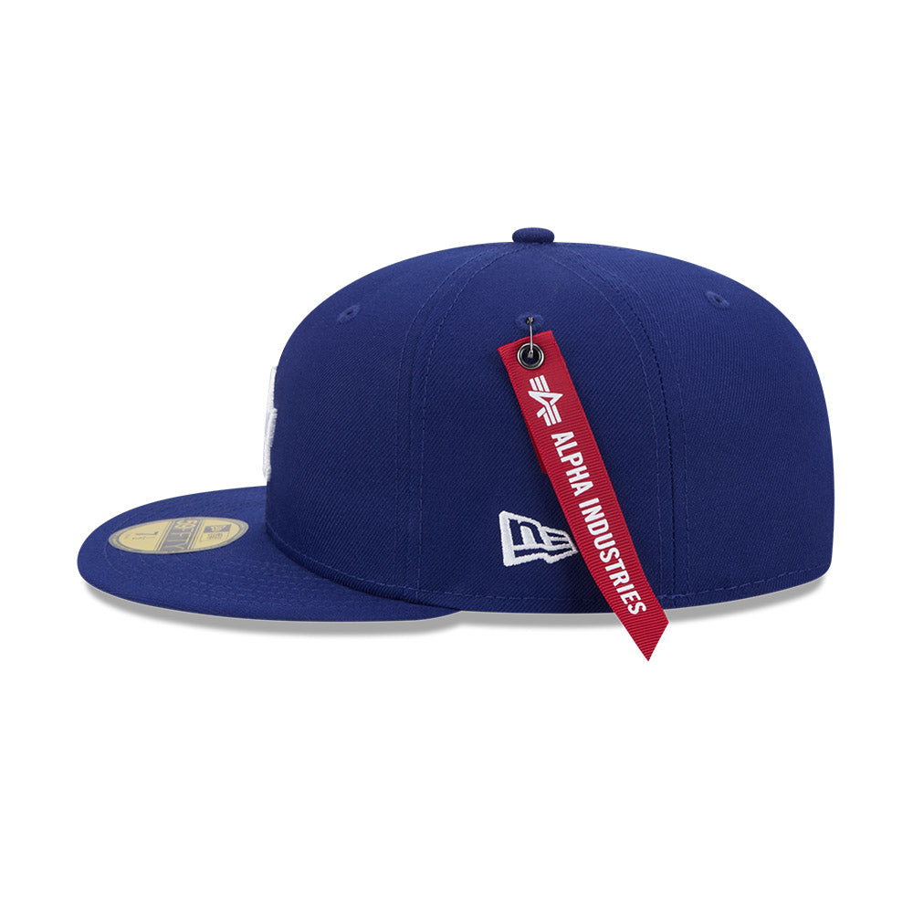 หมวกแก๊ป New Era รุ่น Los Angeles Dodgers Alpha Industrial Dark Royal 59Fifty Cap