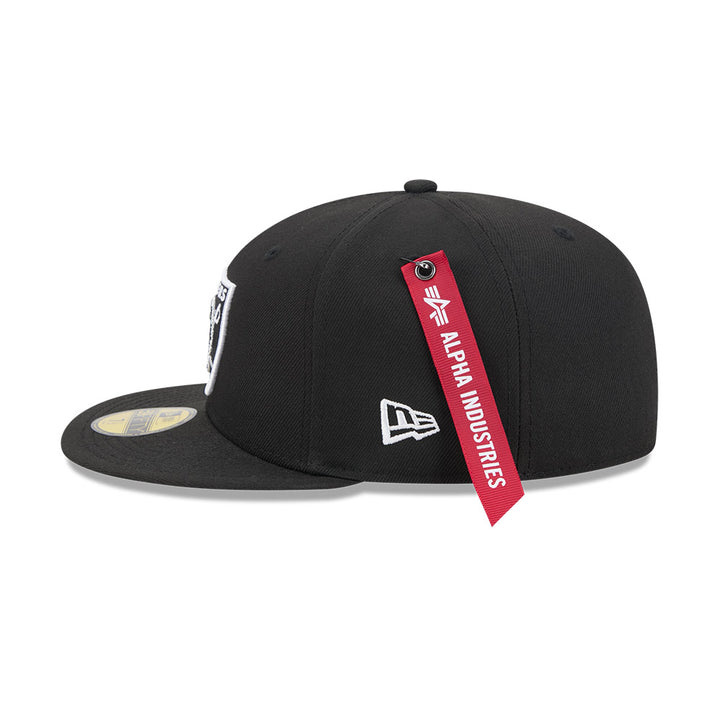 หมวกแก๊ป New Era รุ่น Las Vegas Raiders Alpha Industrial Black 59Fifty Cap