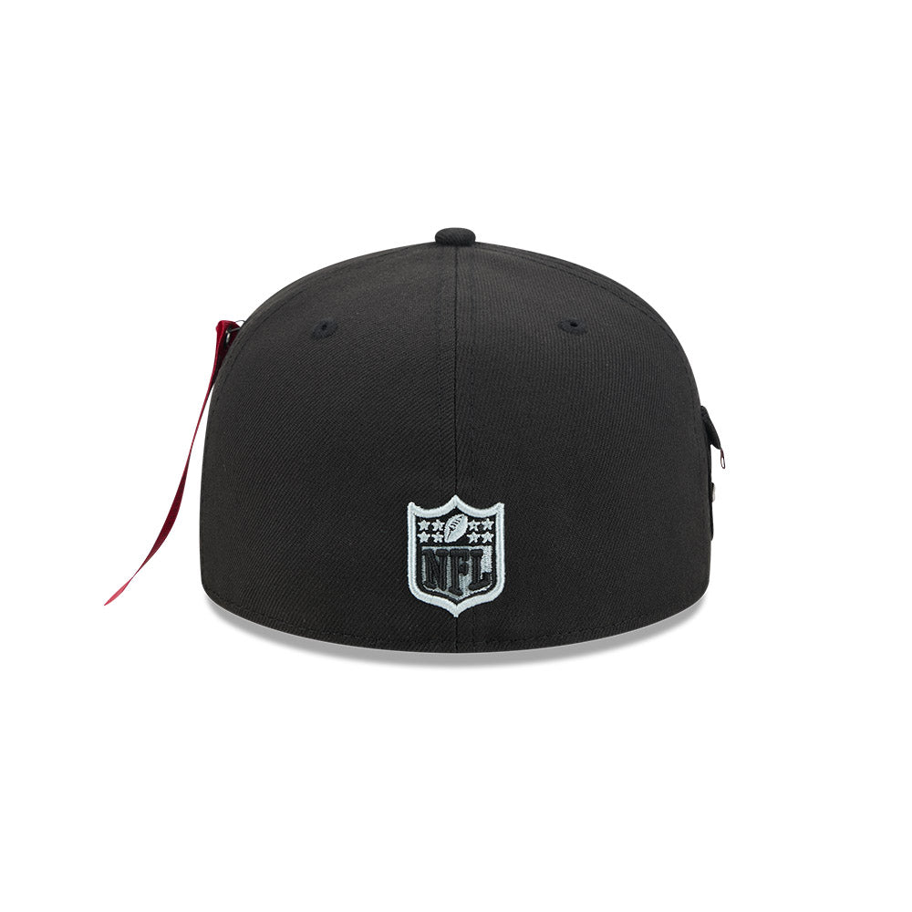หมวกแก๊ป New Era รุ่น Las Vegas Raiders Alpha Industrial Black 59Fifty Cap
