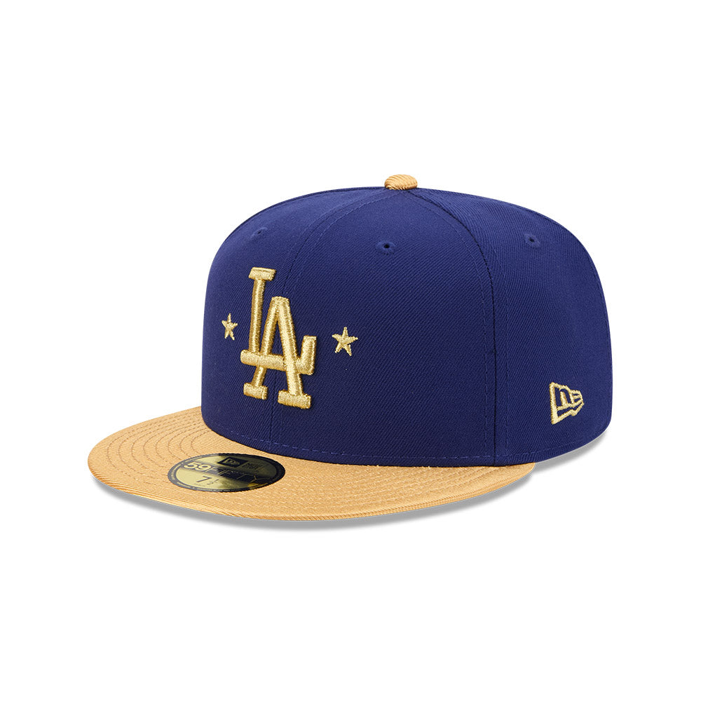 หมวกแก๊ป New Era รุ่น Los Angeles Dodgers MLB Gold Navy 59Fifty Cap