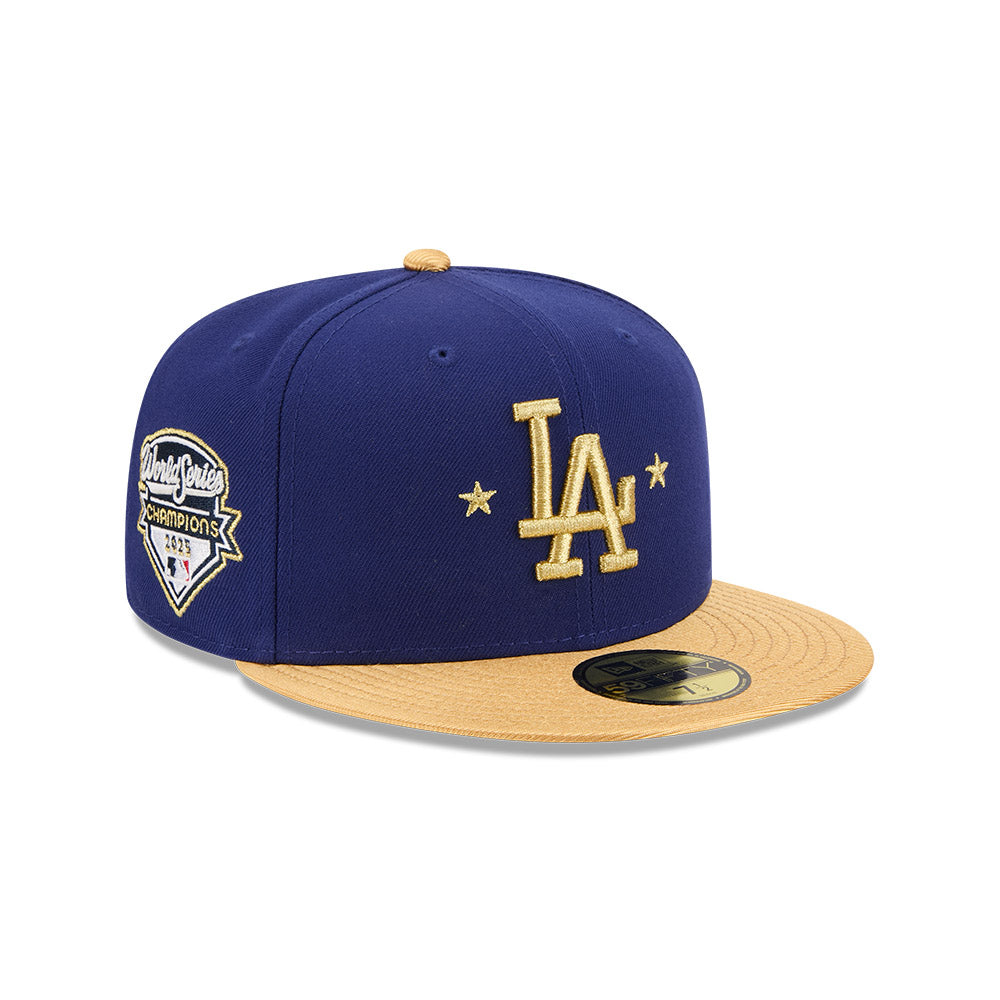 หมวกแก๊ป New Era รุ่น Los Angeles Dodgers MLB Gold Navy 59Fifty Cap