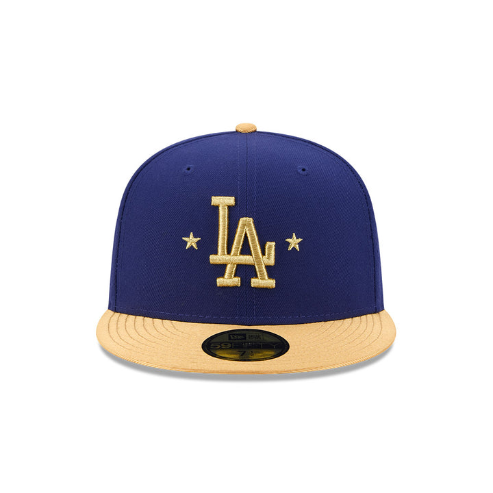 หมวกแก๊ป New Era รุ่น Los Angeles Dodgers MLB Gold Navy 59Fifty Cap