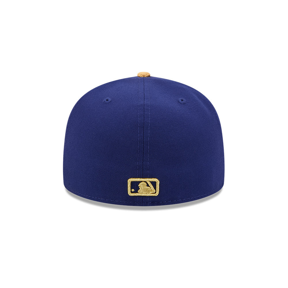 หมวกแก๊ป New Era รุ่น Los Angeles Dodgers MLB Gold Navy 59Fifty Cap