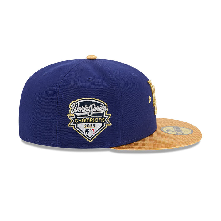 หมวกแก๊ป New Era รุ่น Los Angeles Dodgers MLB Gold Navy 59Fifty Cap