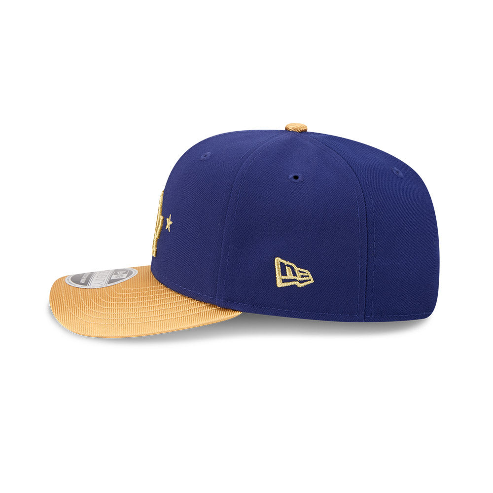 หมวกแก๊ป New Era รุ่น Los Angeles Dodgers MLB Gold Navy 9Seventy Stretch Snap Cap