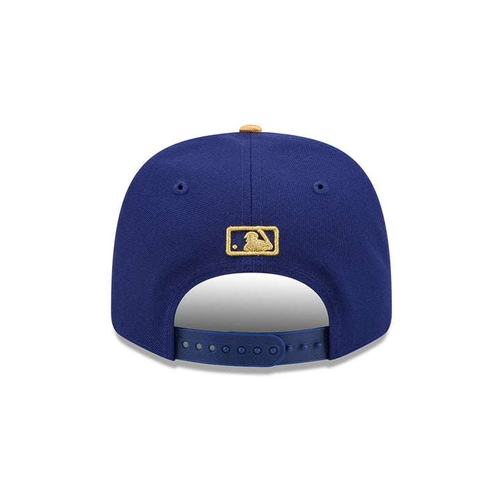 หมวกแก๊ป New Era รุ่น Los Angeles Dodgers MLB Gold Navy 9Seventy Stretch Snap Cap